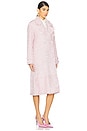 view 3 of 5 Strawberry Cream Tweed Coat in Pink