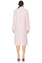 view 4 of 5 Strawberry Cream Tweed Coat in Pink
