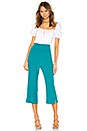 view 4 of 4 X REVOLVE Cropped Pant in Emerald