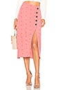 view 1 of 4 X REVOLVE Midi Skirt in Pink Dot