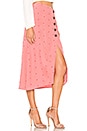 view 2 of 4 X REVOLVE Midi Skirt in Pink Dot