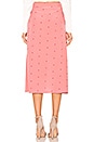 view 3 of 4 X REVOLVE Midi Skirt in Pink Dot