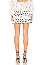 view 3 of 4 Lucia Mini Skirt in White