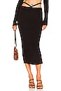 view 1 of 4 Mona Midi Skirt in Black