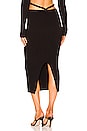 view 3 of 4 Mona Midi Skirt in Black