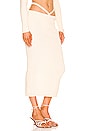 view 2 of 4 Mono Midi Skirt in Ivory