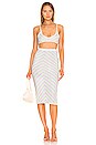 view 4 of 4 Bette Midi Skirt in Lavender