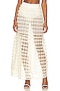 view 1 of 4 Sienna Maxi Skirt in White