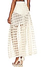 view 3 of 4 Sienna Maxi Skirt in White