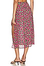 view 3 of 4 Barolo Midi Skirt in Red