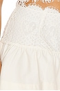 view 6 of 6 Doily Lace Mini Skirt in Cream