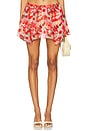 view 1 of 6 Ambrosia Mini Skirt in Red
