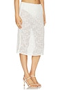 view 2 of 6 Betty Bouquet Coverup Midi Skirt in Natural