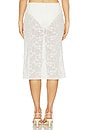 view 4 of 6 Betty Bouquet Coverup Midi Skirt in Natural