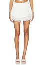 view 1 of 6 Beckbeckett Ett Mini Skirt in White