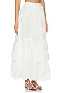 view 2 of 6 Lou Maxi Skirt in White
