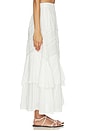 view 3 of 6 Lou Maxi Skirt in White