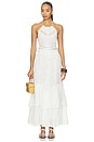 view 5 of 6 Lou Maxi Skirt in White
