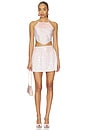 view 5 of 6 Cosmo Mini Skirt in Pink