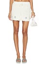 view 1 of 6 MINIFALDA LARA in Cream Blue