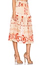 view 2 of 4 Barcelona Midi Skirt in Creme