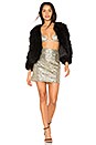 view 4 of 5 Eloise Sequin Mini Skirt in Champagne Sequin