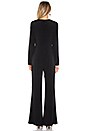 view 3 of 3 JUMPSUIT PIERNA ANCHA in Black