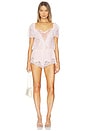 view 1 of 3 Grace Romper in Light Pink