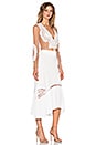 view 2 of 4 Penelope Crop Top in Ivory & Nude