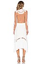 view 3 of 4 Penelope Crop Top in Ivory & Nude