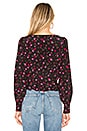 view 3 of 4 Isabella Ruched Top in Cherry Blossom