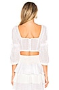 view 3 of 4 Bora Bora Blouse in White
