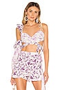 view 1 of 4 X REVOLVE Cut Out Crop Top in Lilac