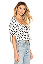 view 2 of 4 Mochi Summer Blouse in Ivory Dot
