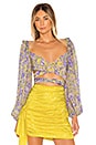 view 1 of 4 Maui Wrap Top in Yellow