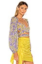 view 2 of 4 Maui Wrap Top in Yellow