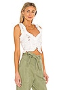 view 2 of 4 Evelyn Crop Top in Ivory