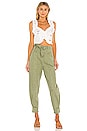 view 4 of 4 Evelyn Crop Top in Ivory