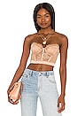 view 1 of 4 X REVOLVE Lace Bustier Top in Nude