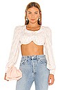 view 1 of 4 Carly Crop Top in Light Pink
