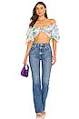 view 4 of 4 Blaire Crop Top in Multi