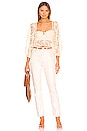 view 4 of 4 Ysabelle Crop Top in Ivory