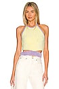 view 1 of 4 Maureen Cut Out Top in Yellow