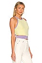 view 2 of 4 Maureen Cut Out Top in Yellow
