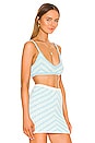 view 2 of 4 Corinna Bralette in Blue