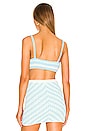 view 3 of 4 Corinna Bralette in Blue
