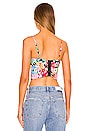 view 3 of 4 Mallory Top in Red