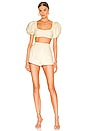view 4 of 4 Courtney Crop Top in Yellow