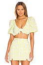 view 1 of 4 Maureen Crop Top in Green