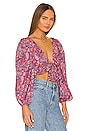 view 2 of 4 Tonya Crop Top in Purple